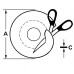 DICHTINGSPLAAT ROND 100X2MM [TEC380226]