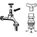 KRAANBINNENWERK 1/2" SLEUTELBEDIENING 6MM [TEC301701]