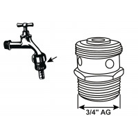 PERLATOR VOOR TAP KRAAN 3/4" X M27 VERCHROOMD [TEC306304]