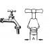 BOVENSTUK TAPKRAAN MET T-GREEP 1/2" VERCHROOMD [TEC301401]