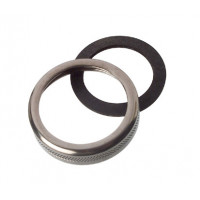 MOER VOOR KRAAGHULS 1 1/4" + RUBBERRING CHROOMNIKKELSTAAL [TEC317605]