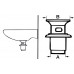 WASTAFELAFVOERPLUG MET STOP 1 1/4" MAT VERCHROOMD [TEC317413]