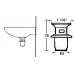 WASTAFELUITLOOP 1 1/4" VERCHROOMD [TEC317412]