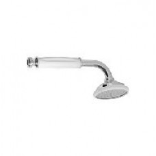 HANDDOUCHE 7CM CHROOM/WITTE GREEP