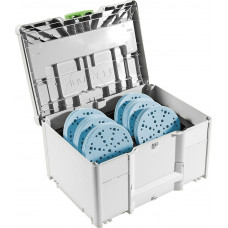 SCHUURPAPIER GRANAT FESTOOL SYSTAINER³ SYS-STF D150 GR-SET