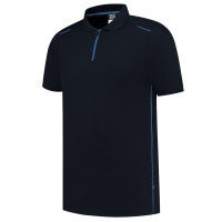 POLOSHIRT ACCENT NAVYROYALBLUE M