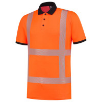 POLOSHIRT RWS REVISIBLE FLUORORANGE XL