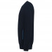 SWEATER ACCENT NAVYROYALBLUE