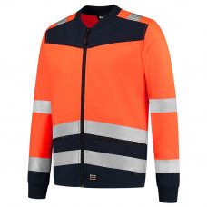 JAS SOFTSHELL HIGH VIS BICOLOR FLUOR ORANGE INK