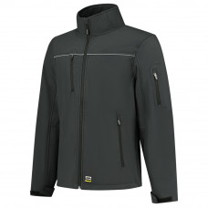 JAS SOFTSHELL LUXE DONKERGRIJS