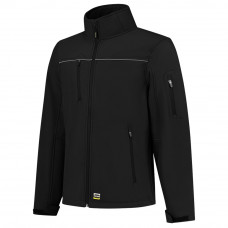 JAS SOFTSHELL LUXE ZWART