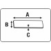 MAGNEET NEODYM ZELFKLEVEND 30X10 5 STUKS 1KG [DY7100029]