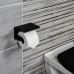 CLOSETROLHOUDER / TOILETROLHOUDER PLANCHET ZWART [T364205]