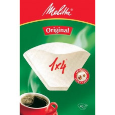 MELITTA KOFFIE FILTERZAKJES NUMMER 1X4 40STUKS