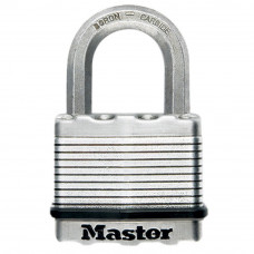 MASTERLOCK HANGSLOT EXCELL GELAMINEERD 52 MM