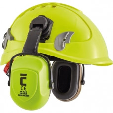 GEHOORBESCHERMER CIRON HELMET EARMUFF HI-VIZ HV GEEL