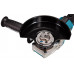 MAKITA 18 V HAAKSE SLIJPER 125 MM X-LOCK DGA520ZX1