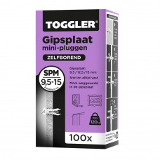 TOGGLER GIPSPLAAT PLUG