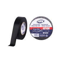 PVC ISOLATIETAPE VDE HPX - ZWART 19MM X 20M