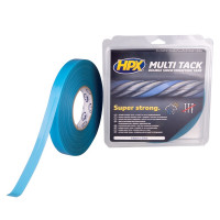 DUBBELZIJDIGE MULTI-TACK TAPE HPX - SEMI-TRANSPARANT 19MM X 25M