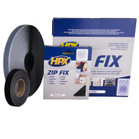 ZIP FIX KLITTENBAND HPX (HAAK) - ZWART 20MM X 5M