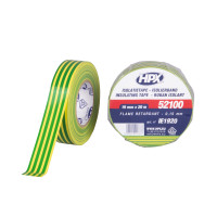 PVC ISOLATIETAPE VDE HPX - GEEL/GROEN 19MM X 20M