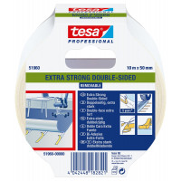 TESAFIX DUBBELZIJDIGE TAPE TRANSPARANT 25 MTRX50MM