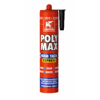 BISON POLY MAX HIGH TACK ZWART 425GR