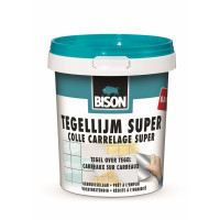 TEGELKIT / TEGELLIJM SUPER - WATERVAST BISON 1 KG