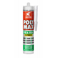 POLYMAX HIGHTACK MONTAGELIJM FIX&SEAL CLEAR 300GR