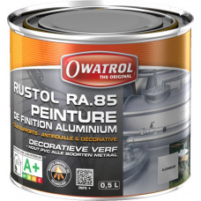 OWATROL RUSTOL RA.85 ALUMINIUM HOOGGLANS - 0.5 LTR