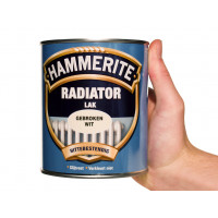 HAMMERITE RADIATORLAK GEBROKEN WIT 750ML