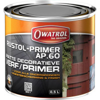 OWATROL RUSTOL ANTIROEST PRIMER/VERF AP.60 MAT ROODBR.0,5LTR