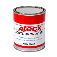 ACRYL GRONDVERF GRIJS 0,75LTR 4TECX