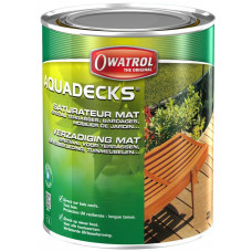 OWATROL AQUADECKS WATERBASIS HOUTVERZADIGER 1 LTR