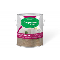 KOOPMANS PARKETLAK HOOGGLANS 2,5 LTR BLANK