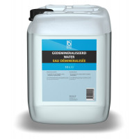 GEDEMINERALISEERD GEDISTILLEERD WATER 10L